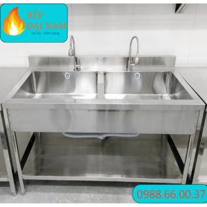 Chậu rửa chén bát inox công nghiệp  chính hãng