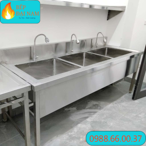 Chậu rửa chén bát inox công nghiệp  chính hãng