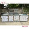 Quầy inox pha chế trà sữa giá rẻ